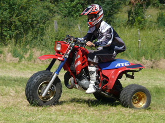 Max et son Honda 250RG